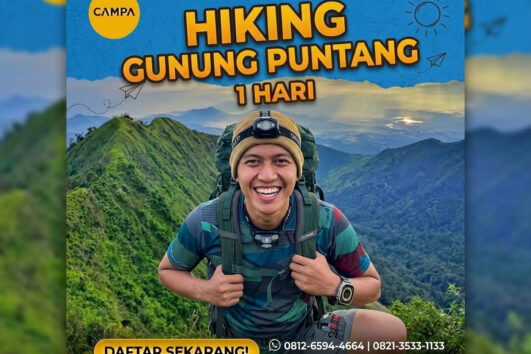 Paket Hiking Gunung Puntang 1 Hari - Campa Tour
