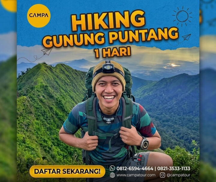 Paket Hiking Gunung Puntang 1 Hari - Campa Tour