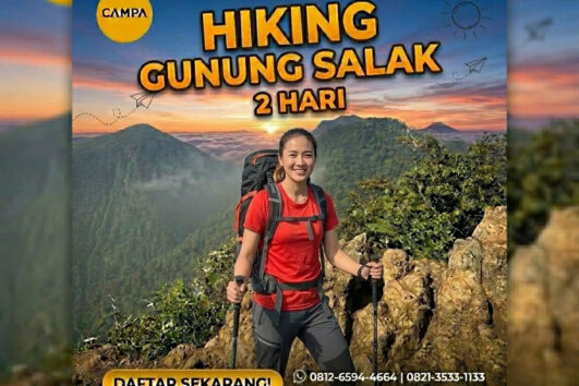 Paket Hiking Gunung Salak 2 Hari 1 Malam (2H1M) - Campa Tour