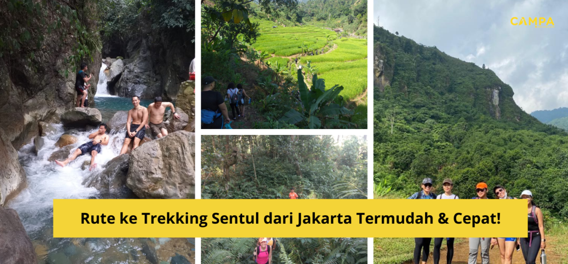 Rute ke Trekking Sentul dari Jakarta Termudah & Cepat!
