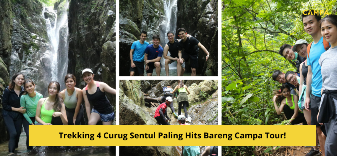 Trekking 4 Curug Sentul Paling Hits Bareng Campa Tour!