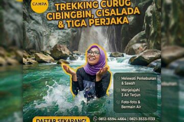 Trekking Curug Cibingbin, Cisalada dan Tiga Perjaka - Campa Tour