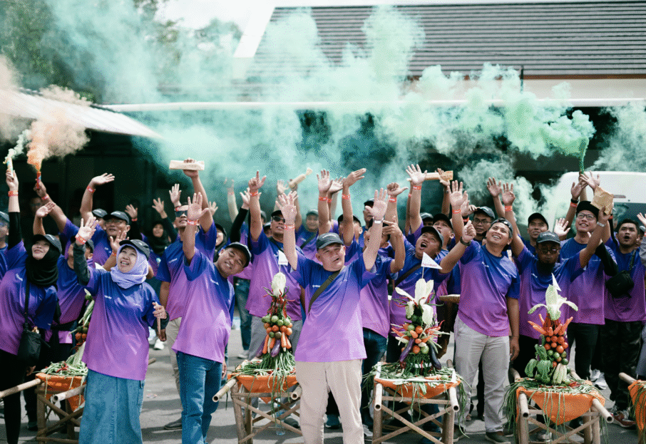 Team building Campa Tour Plaosan Amazing Race Jogja