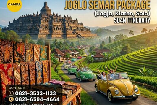 Paket Tour Joglo Semar (Jogja, Klaten, Solo, Karanganyar) 5H4M