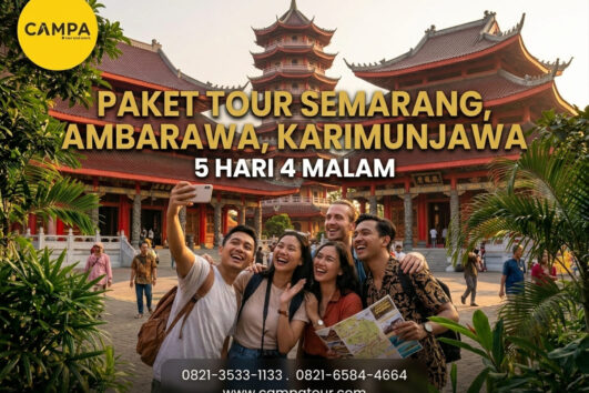 Paket Tour Semarang, Ambarawa, Karimunjawa 5H4M_Campa Tour