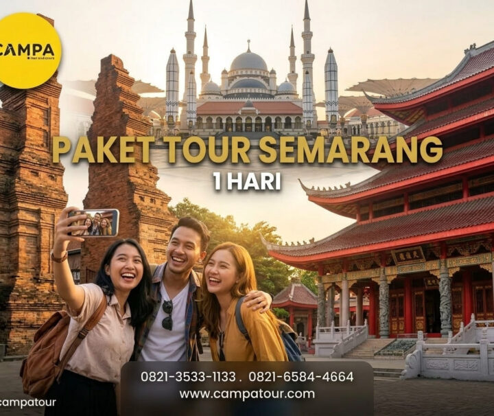 Paket Tour Semarang 1 Hari Lawang Sewu, Sam Po Kong dan Pagoda Avalokitesva_Campa Tour