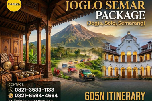 Paket Tour Semarang, Jogja, Solo, Karangayar 6 Hari 5 Malam (6H5M) - Campa Tour