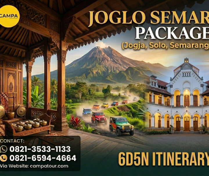 Paket Tour Semarang, Jogja, Solo, Karangayar 6 Hari 5 Malam (6H5M) - Campa Tour
