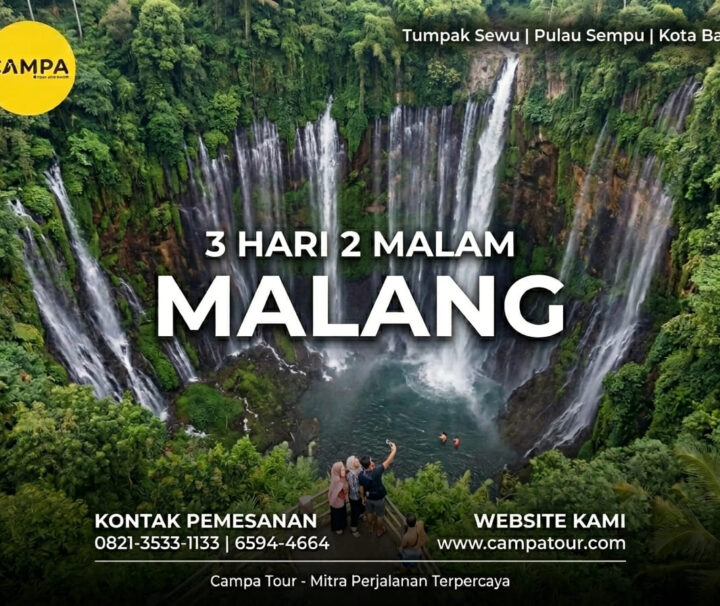 Paket Tour Malang 3 Hari 2 Malam (3H2M): Tumpak Sewu dan Pulau Sempu