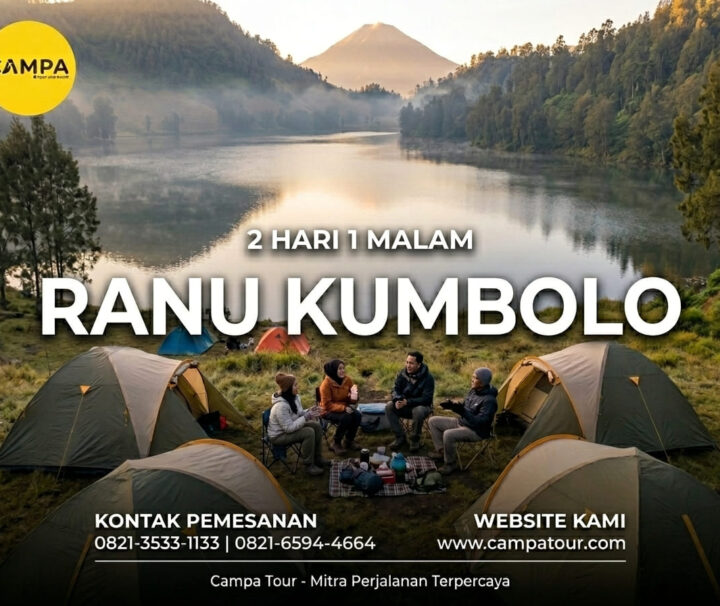 Paket Tour Malang Ranu Kumbolo 2 Hari 1 Malam