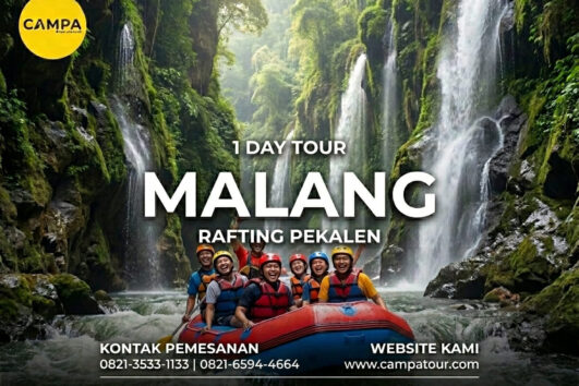Paket Tour Malang 1 Hari: Rafting Pekalen - Campa Tour
