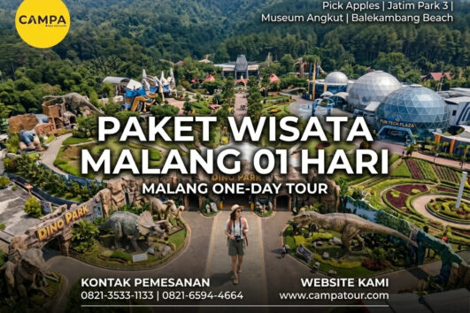 Paket Tour Malang 1 Hari: Petik Apel, Jatim Park 3, Museum Angkut Dan Pantai Balekambang