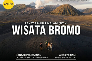 Paket Tour Bromo 2 Hari 1 Malam (2H1M): Rafting Songa dan Air Terjun Madakaripura bersama Campa Tour