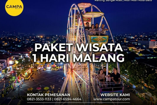Paket Tour Malang 1 Hari: Rafting Sungai Atas Dan Alun Alun Kota Batu bersama Campa Tour