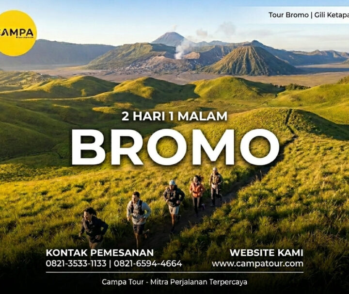 Paket Tour Bromo dan Gili Ketapang 2 Hari 1 Malam (2H1M) bersama Campa Tour