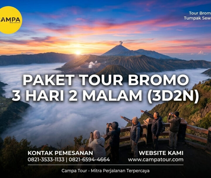 Paket Bromo Tumpak Sewu 3 Hari 2 Malam (3H2M) bersama Campa Tour
