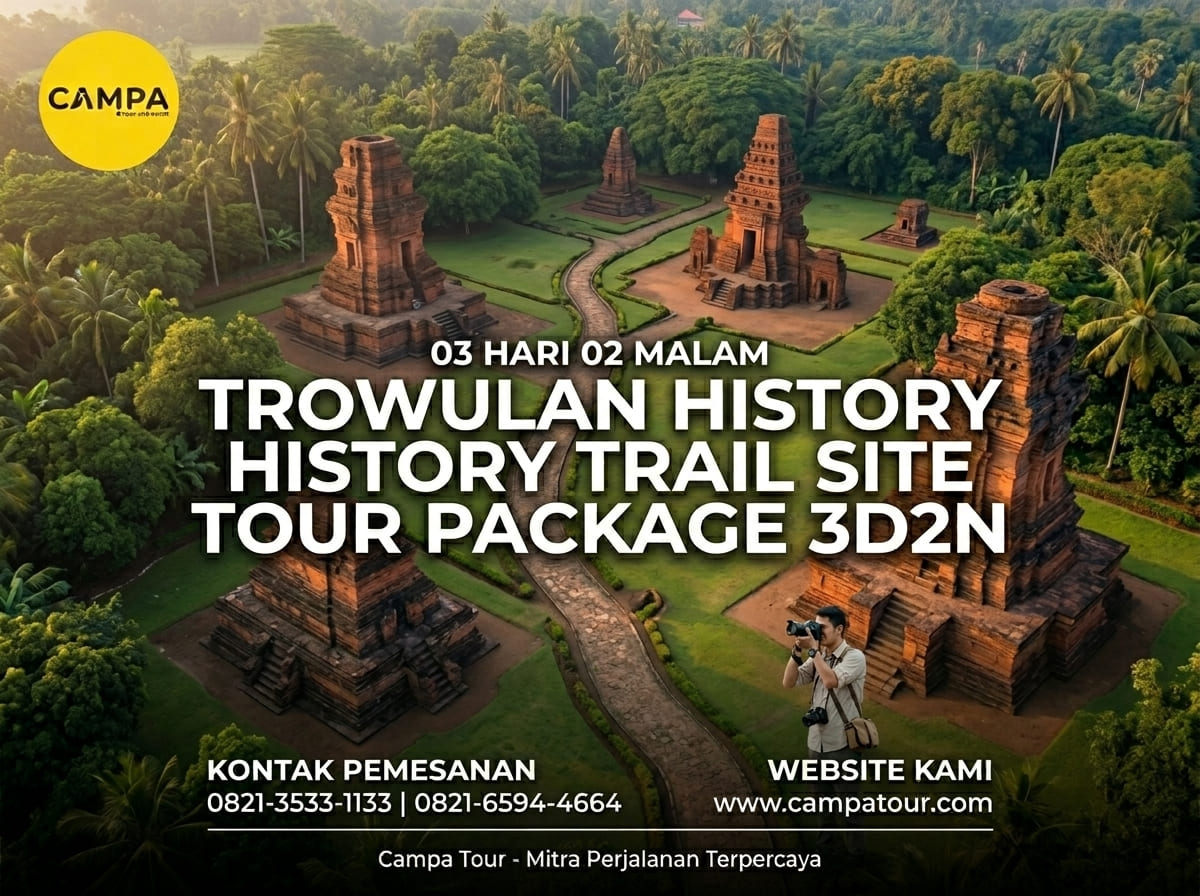 Paket Tour Situs Trowulan History Trail 3H2M bersama Campa Tour