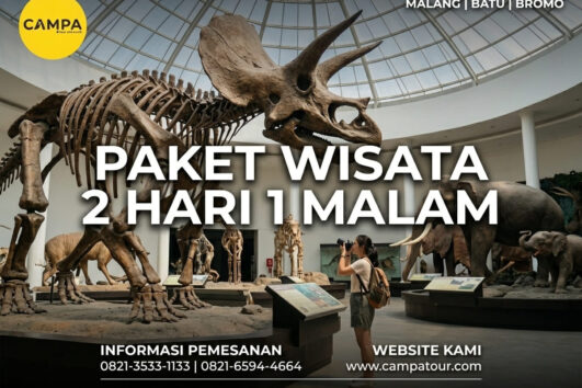 Paket Tour Malang, Batu & Bromo 2 Hari 1 Malam (2H1M) bersama Campa Tour
