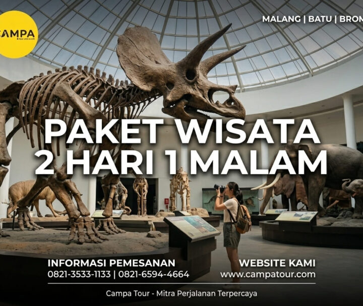 Paket Tour Malang, Batu & Bromo 2 Hari 1 Malam (2H1M) bersama Campa Tour