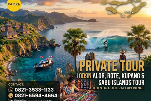 Paket Tour Alor, Rote, Kupang dan Pulau Sabu 10 Hari 9 Malam (10H9M) - Campa Tour
