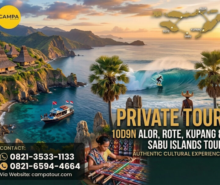 Paket Tour Alor, Rote, Kupang dan Pulau Sabu 10 Hari 9 Malam (10H9M) - Campa Tour
