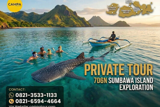 Paket Tour Pulau Sumbawa 7 Hari 6 Malam (7H6M) - Campa Tour