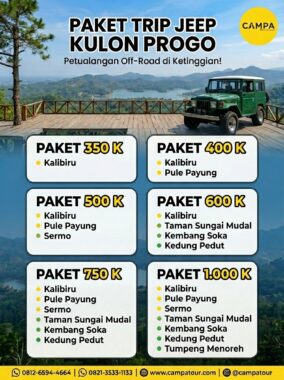 JEEP KULON PROGO CAMPA TOUR