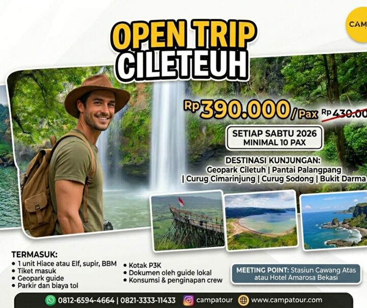 OPEN TRIP CILETEUH - CAMPA TOUR