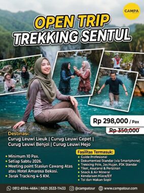 Open Trip Trekking Sentul 2026 - Campa Tour - Trekking Sentul Termurah dan Terbaru