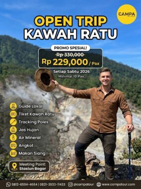 Open trip Kawah Ratu - Campa tour