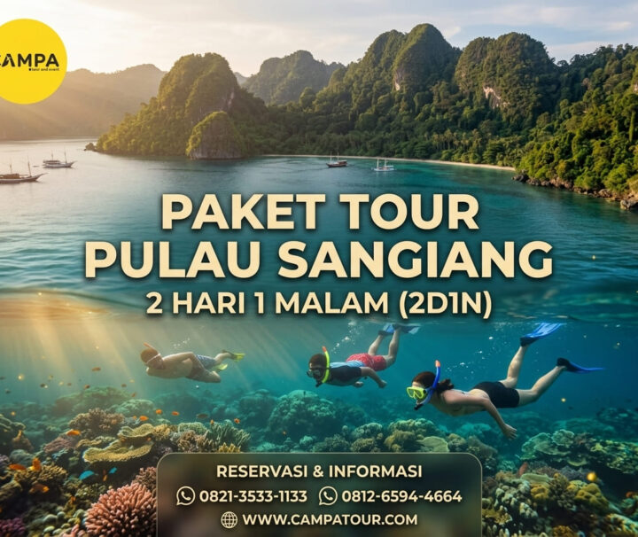 Paket Tour Pulau Sangiang 2 Hari 1 Malam (2H1M)_Campa Tour
