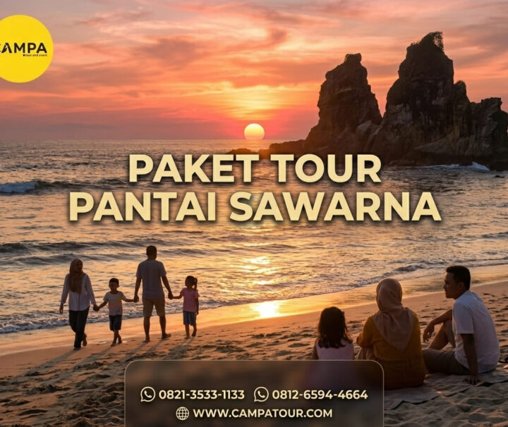 Paket Tour Pantai Sawarna 2 Hari 1 Malam_Campa Tour