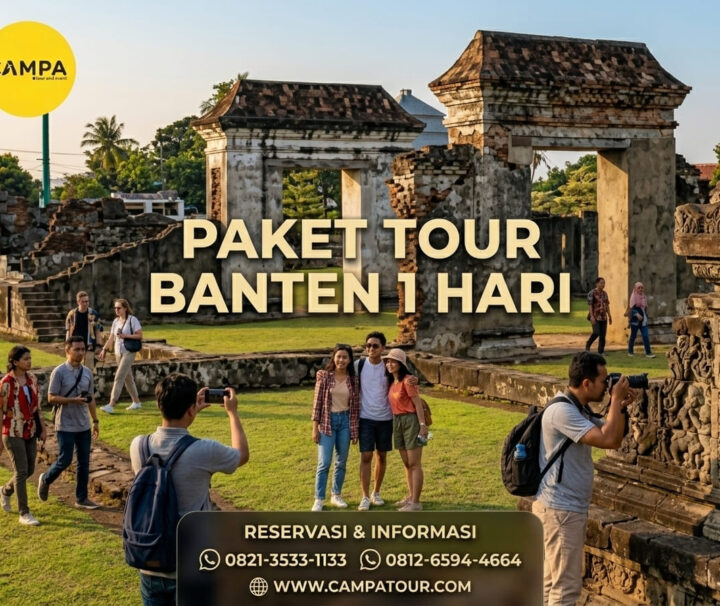 Paket Tour Banten 1 Hari Masjid Kasunyutan, Keraton Kaibon Dan Gapurang Gedong Ijo_Campa Tour