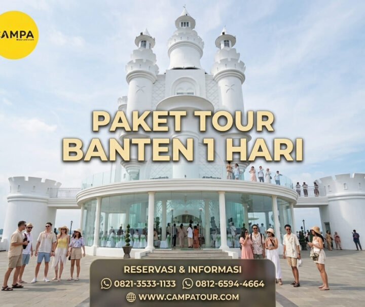 Paket Tour Banten 1 Hari The Breeze Bsd City, Scientia Square Park Dan Froggy Floating Castle_Campa Tour