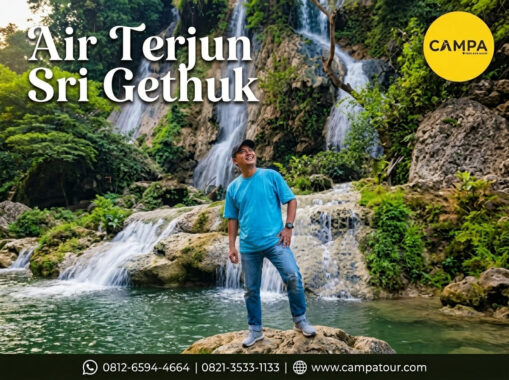 Air Terjun Sri Gethuk - Paket Wisata Jogja bersama Campa Tour