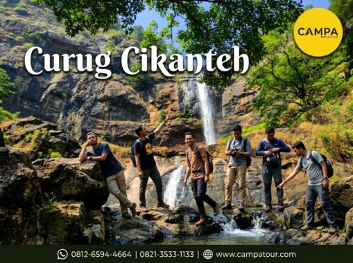 Curug Cikanteh - Paket Tour Wisata Sukabumi Bersama Campa Tour