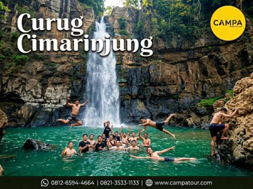 Curug Cimarinjung - Paket Tour Wisata Sukabumi bersama Campa Tour