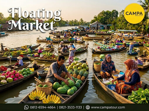 Floating Market - Paket Wisata Bandung bersama Campa Tour