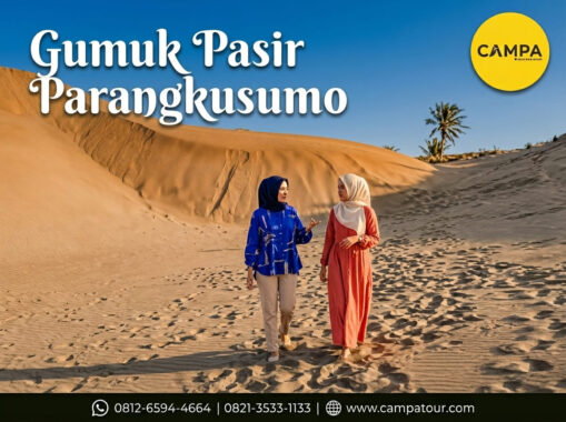 Gumuk Pasir Parangkusumo - Paket Wisata Jogja bersama Campa Tour