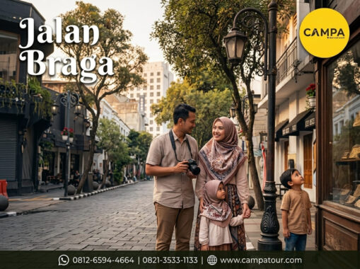 Jalan Braga - Paket Wisata Bandung bersama Campa Tour