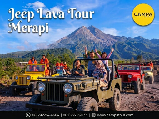 Jeep lava Tour MErapi - Paket Wisata Jogja bersama Campa Tour