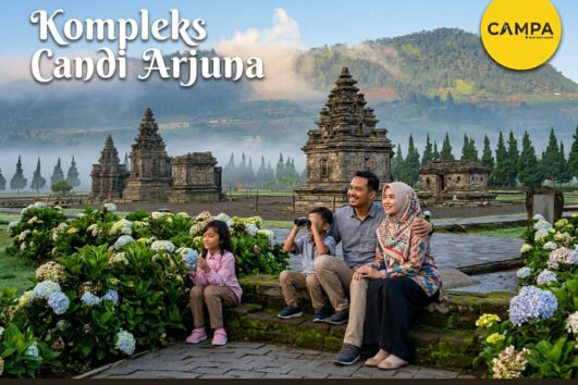 Kompleks Candi Arjuna - Paket WIsata Dieng bersama Campa Tour