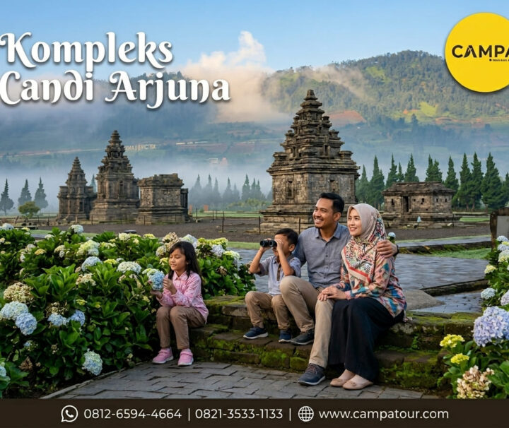Kompleks Candi Arjuna - Paket WIsata Dieng bersama Campa Tour