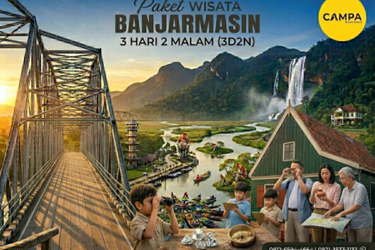 Paket Tour Banjarmasin 3 Hari 2 Malam (3H2M) - Campa Tour