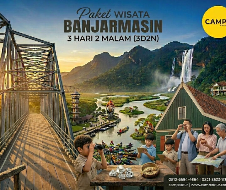 Paket Tour Banjarmasin 3 Hari 2 Malam (3H2M) - Campa Tour