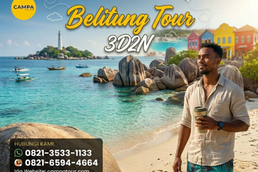 Paket Tour Belitung 3 Hari 2 Malam (3H2M) - Campa Tour