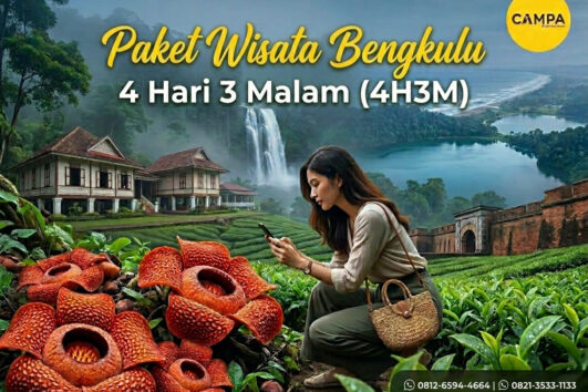 Paket Tour Bengkulu 4 Hari 3 Malam (4H3M) - Campa Tour