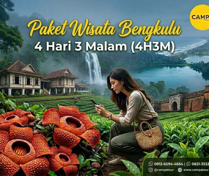 Paket Tour Bengkulu 4 Hari 3 Malam (4H3M) - Campa Tour
