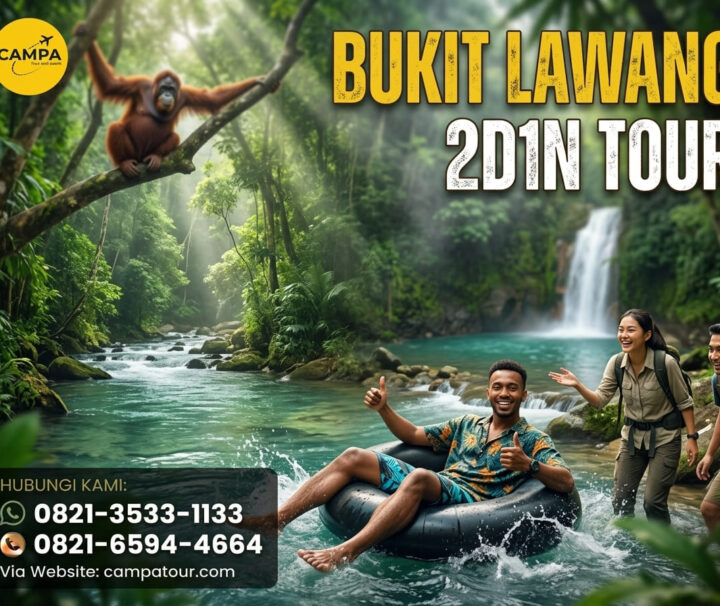 Paket Tour Bukit Lawang 2 Hari 1 Malam (2H1M) - Campa Tour