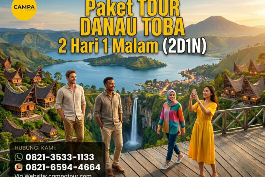 Paket Tour Danau Toba 2 Hari 1 Malam (2H1M) - Campa Tour